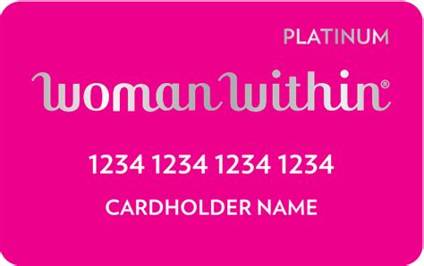 womanwithin credit card